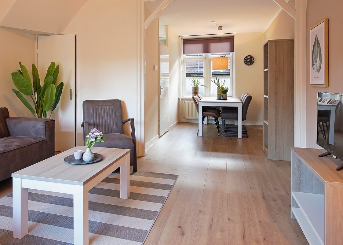 Ingerichte woonkamer